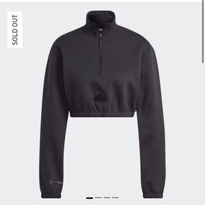Adidas CROPPED HALF-ZIP SWEATSHIRT